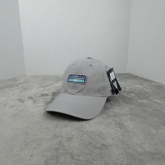 Iverness Club Hat Cap One Size Gray Hook Loop Golf Performance Adjustable - Picture 1 of 8